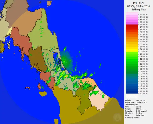 อุตุฯภาคใต้ฝั่งตะวันออก เตือนอ่าวไทยคลื่นลมยังแรง ด้าน ปชช.ระวังอากาศเปลี่ยน