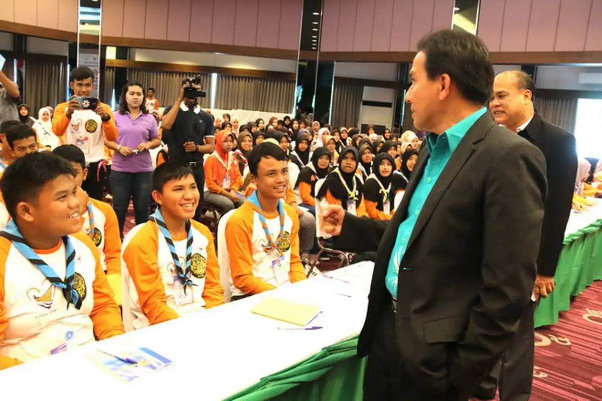 รองผู้ว่าฯ ประธานปฐมนิเทศเยาวชนโครงการสานใจไทยสู่ใจใต้ รุ่นที่ 28