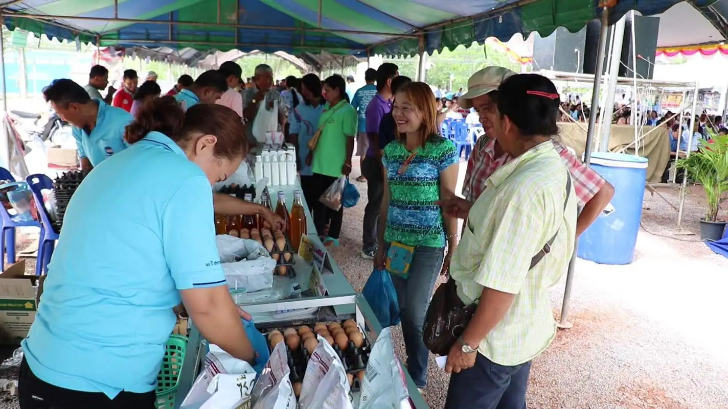 image about ขนไข่ไก่600 แผงข้าวสารกว่า 1 ตัน ร่วมงานมหกรรมสินค้าราคาถูกที่สะเดา