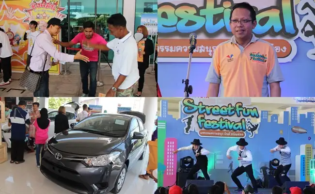 image about เริ่มต้นความสนุก TOYOTA STREET FUN FESTIVAL @โตโยต้าสงขลา(มีคลิป)