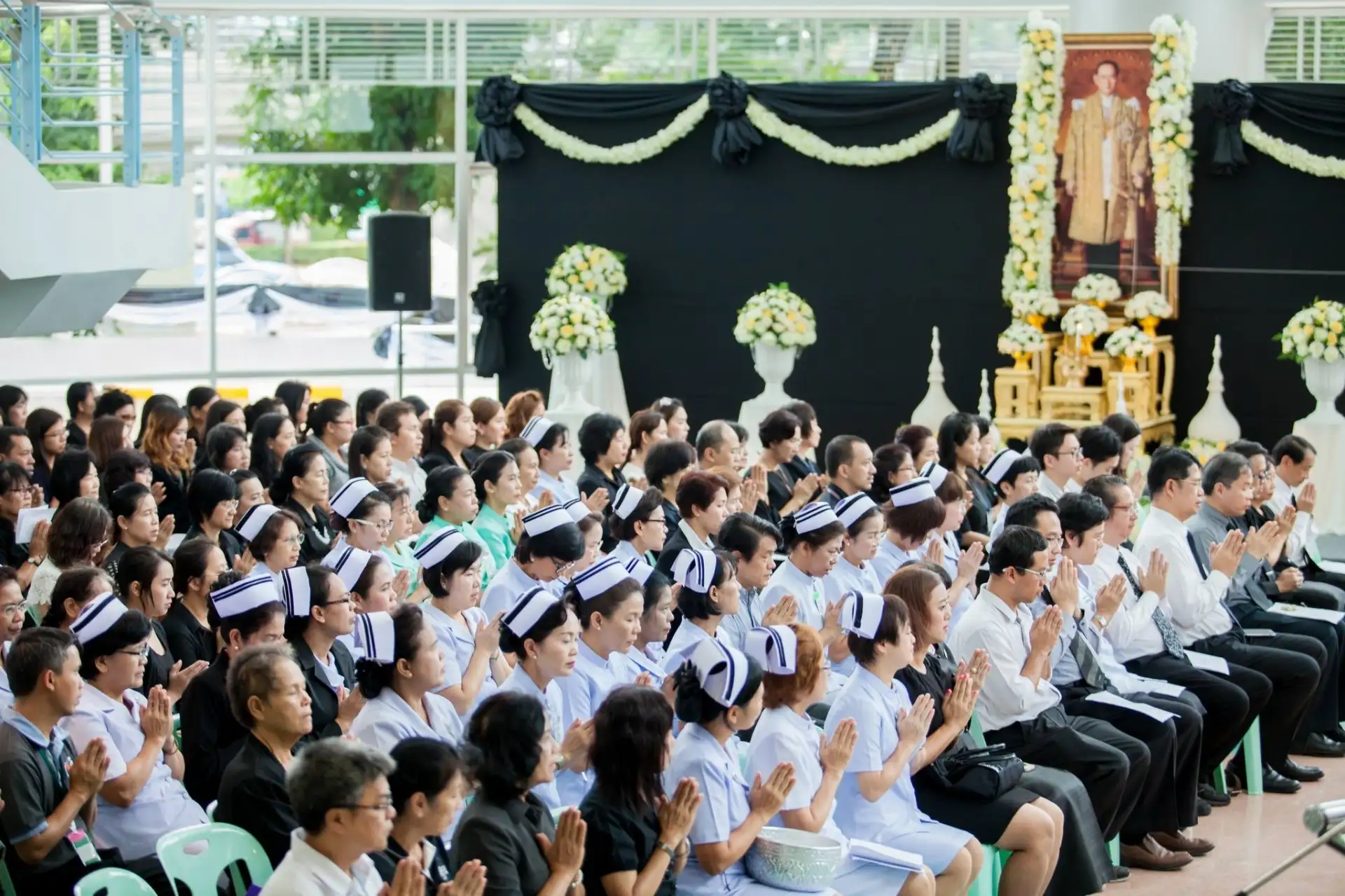 image about คณะแพทยศาสตร์ ม.อ. จัดพิธีบำเพ็ญพระราชกุศลสัตตมวาร ถวายเป็นพระราชกุศล