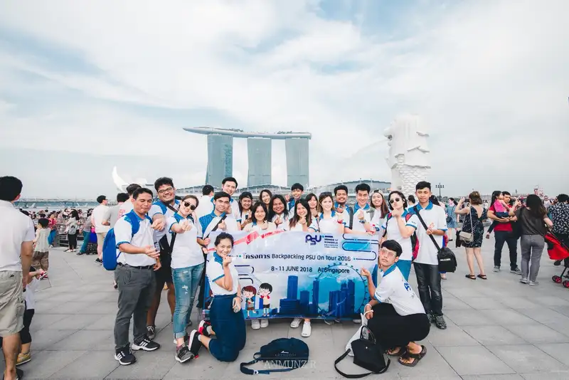 image about ม.สงขลานครินทร์ ตรัง จัดโครงการ Backpacking PSU ON TOUR 2018 ณ ประเทศสิงคโปร์