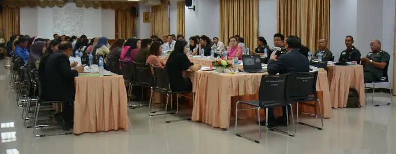 image about ครุฯ มรภ.สงขลา หารือยกระดับการศึกษาขั้นพื้นฐาน นร. ประถม เพิ่มผลสัมฤทธิ์กลุ่มวิชาภาษาไทย