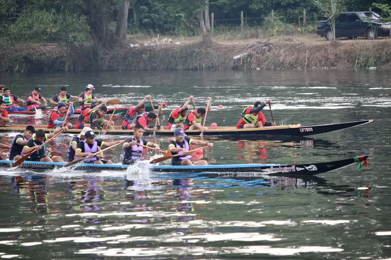 image about สมาคมกีฬาเรือพายแห่งประเทศไทย เปิดการแข่งขันกีฬาเรือพาย 5 จชต. ที่ตลาดน้ำประชารัฐบางกล่ำ