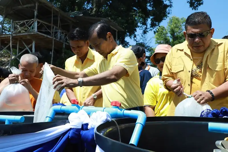 image about รวมพลังสงขลา ปล่อยกุ้ง ปล่อยปลา รักษาคลองและอนุรักษ์ทรัพยากรธรรมชาติ