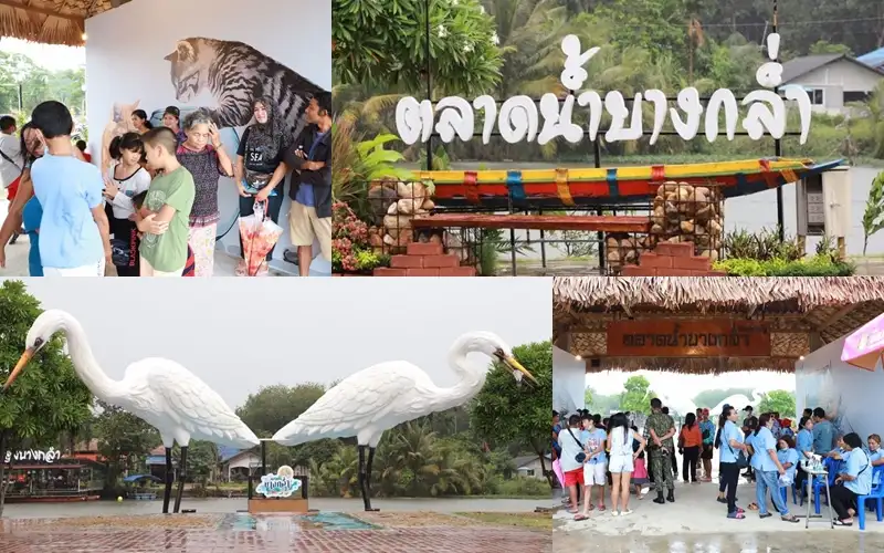 image about โฉมใหม่ ตลาดน้ำบางกล่ำ 3D แหล่งเช็คอิน ชิม ช้อป ของผู้ชื่นชอบการท่องเที่ยวพบกันทุกวันเสาร์