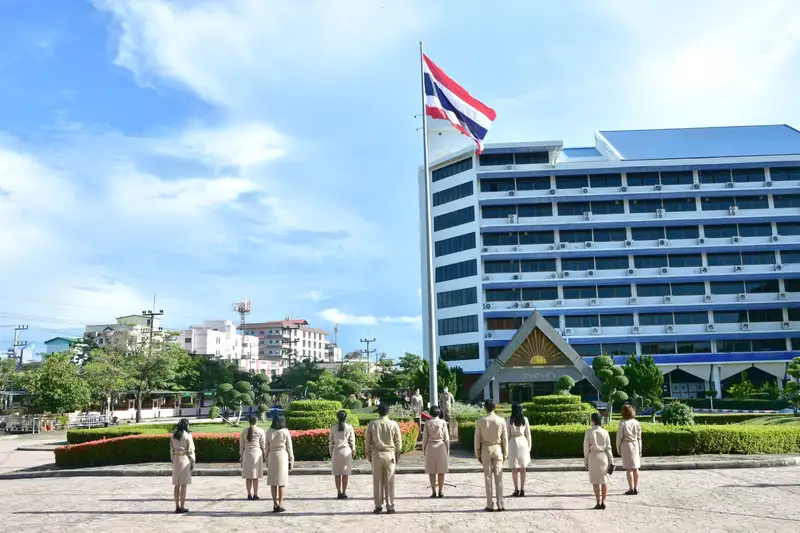 ​มรภ.สงขลา จัดกิจกรรมเนื่องในวันพระราชทานธงชาติไทย