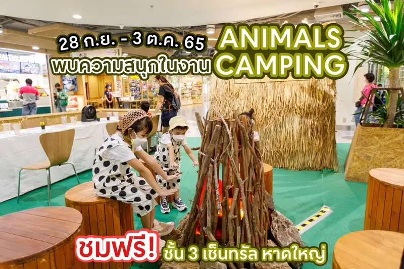 ANIMALS CAMPING พบกับความน่ารักสัตว์แสนรู้ ที่เซ็นทรัล หาดใหญ่