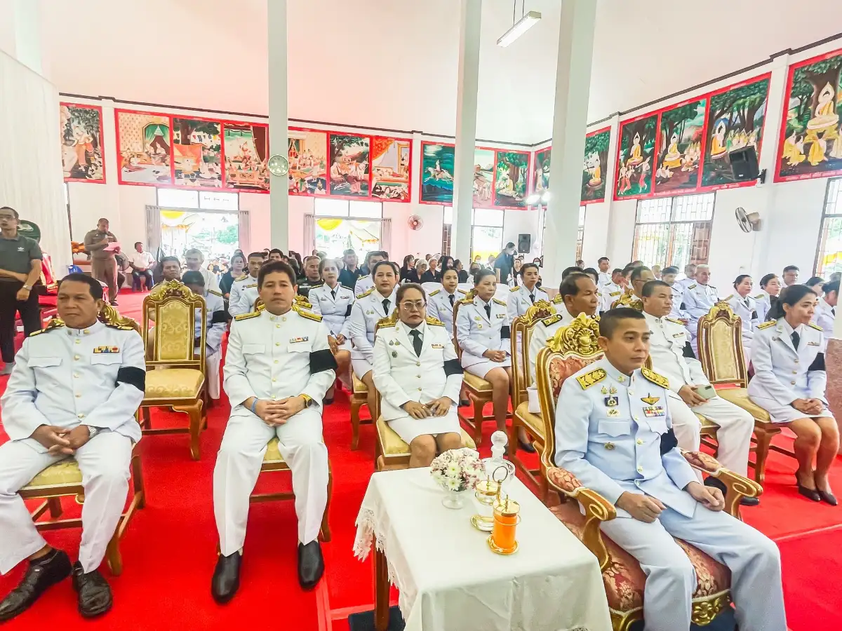 โรงไฟฟ้าจะนะ ร่วมพิธีพระราชทานน้ำหลวงสรงศพ พระครูโสภณศีลวัตร อดีตเจ้าอาวาสวัดกิตติมศักดิ์วัดควนมิตร