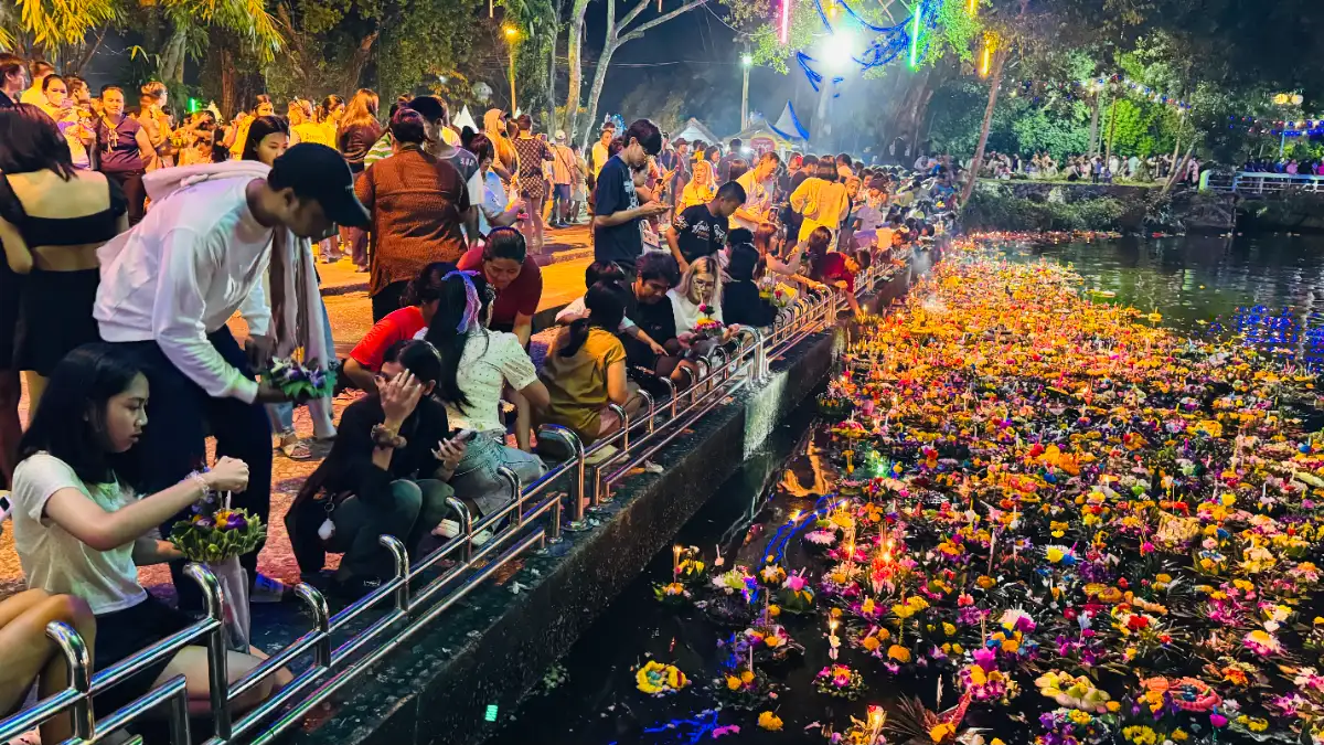 ลอยกระทงหาดใหญ่ : ประเพณีแห่งสายน้ำและวัฒนธรรมไทยในบรรยากาศคึกคัก