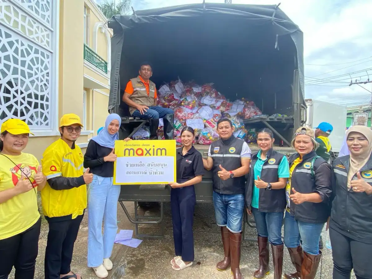 Maxim donates Humanitarian aid to more than 100 families, victims of Flood