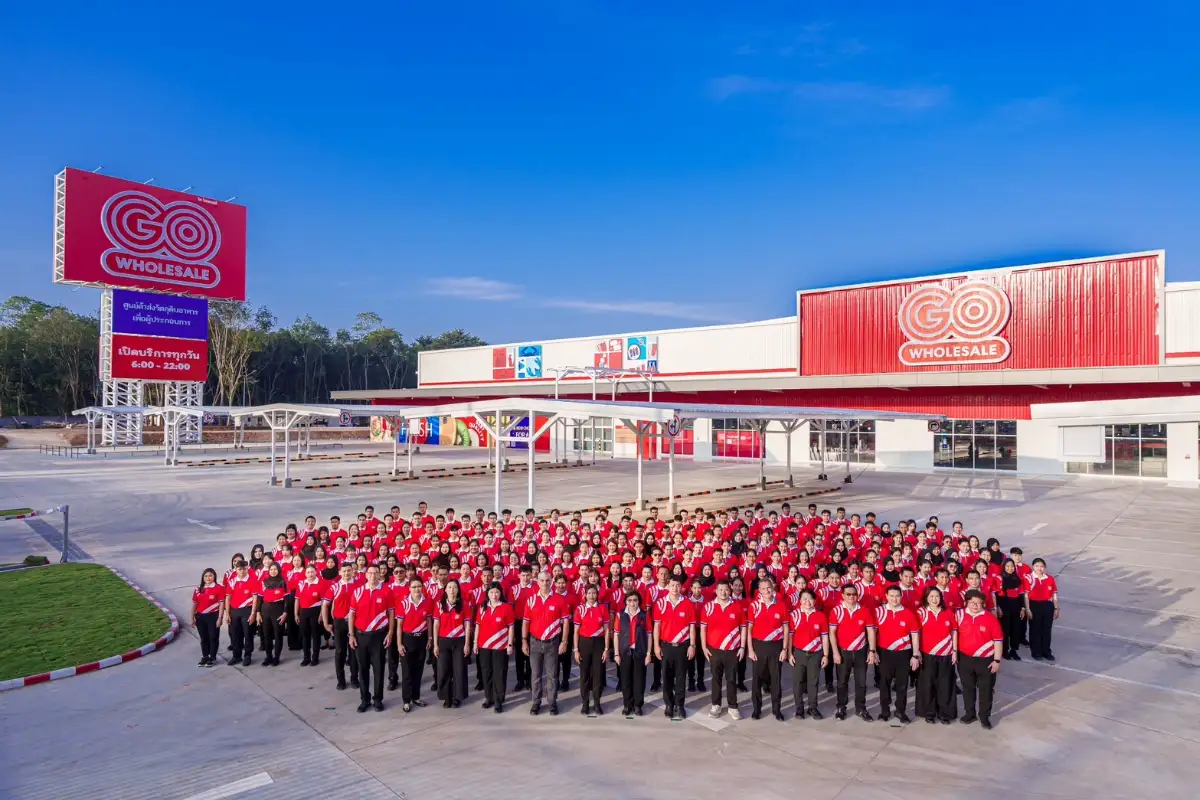 Hatyai membuka pusat beli-belah baharu di tengah bandar, Go Wholesale, pusat perdagangan borong bahan mentah makanan di bawah Central Retail.