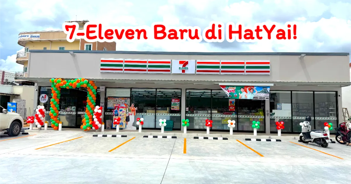 7-Eleven Branch Opens New Store in HatYai's Vibrant Nipat Songkroh 1 Neighborhood