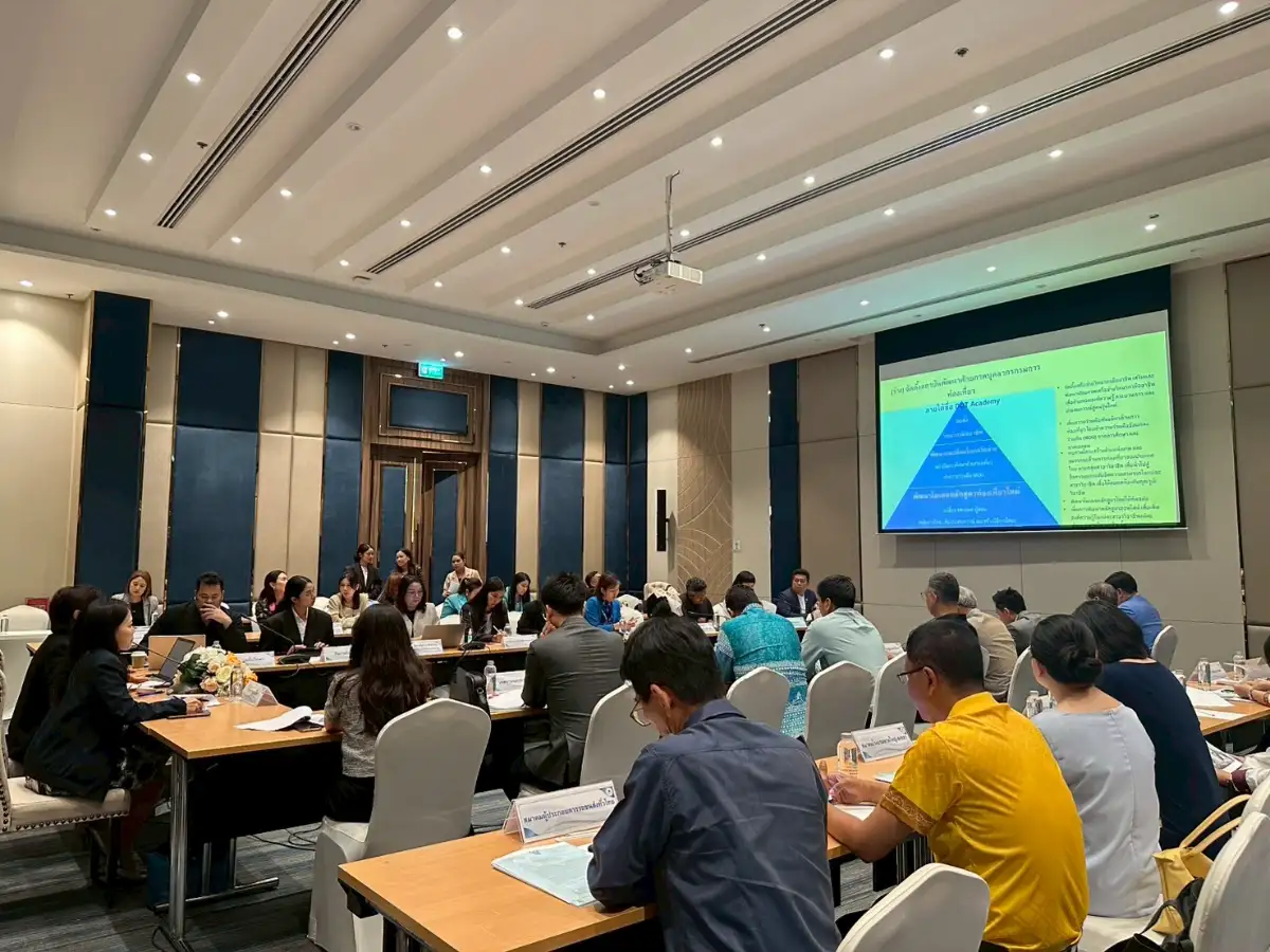 Image about กรมการท่องเที่ยวจัดประชุมระดมความคิดเห็นพัฒนาบุคลากรด้านการท่องเที่ยว ประจำปี 2568 เร่งแก้ปัญหาขาดแคลนแรงงานคุณภาพ รองรับการเติบโตของอุตสาหกรรมท่องเที่ยวที่คาดการณ์นักท่องเที่ยวต่างชาติ 37.5 ล้านคน สร้างรายได้เกิน 1.8 ล้านล้านบาท