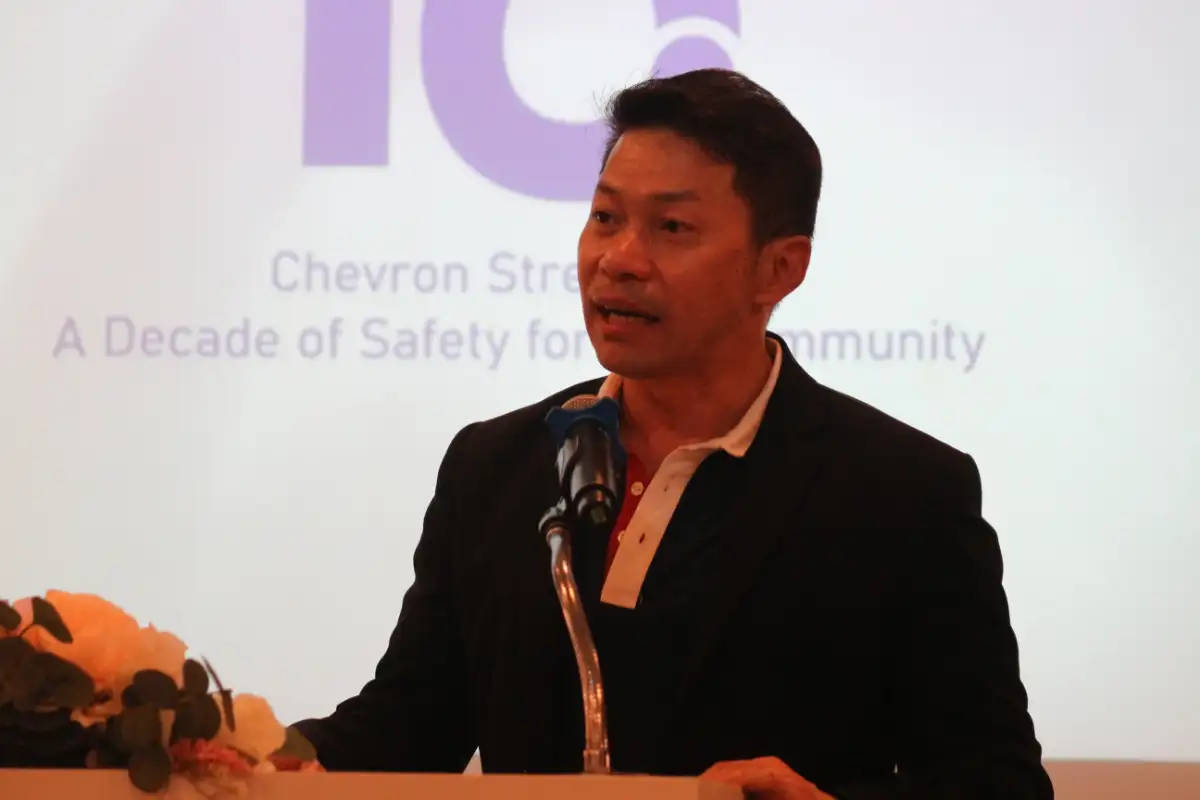 ภาพประกอบเนื้อหา 2 "Chevron Street Wise" ฉลองครบรอบ 10 ปี แห่งความสำเร็จในประเทศไทย "โครงการเดินทางปลอดภัยไปโรงเรียน"