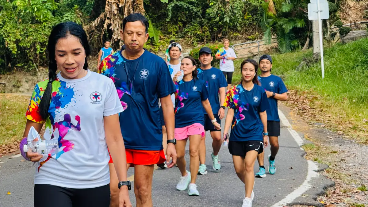 ภาพประกอบเนื้อหา 5 สมาคมตัวแทนประกันชีวิตฯ สงขลา จัดกิจกรรม "WALK FOR FUN เดิน-วิ่งเพื่อการให้" ครั้งที่ 24
