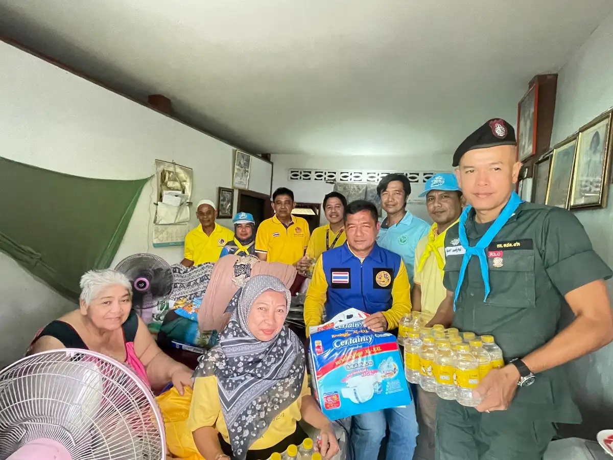 ภาพประกอบเนื้อหา 1 กฟผ.โรงไฟฟ้าจะนะร่วมจัดกิจกรรมโครงการเยี่ยมผู้ป่วยติดเตียงและผู้สูงอายุ ตำบลจะโหนง อำเภอจะนะ จังหวัดสงขลา ประจำเดือนสิงหาคม 2568