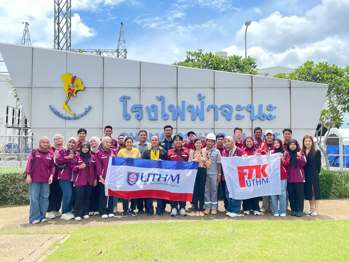 กฟผ. โรงไฟฟ้าจะนะ ให้การต้อนรับคณะศึกษาดูงานจากประเทศมาเลเซีย