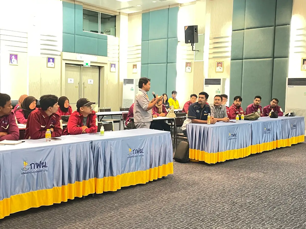 ภาพประกอบเนื้อหา 1 กฟผ. โรงไฟฟ้าจะนะ ให้การต้อนรับคณะศึกษาดูงานจากประเทศมาเลเซีย