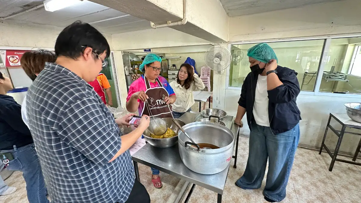 ภาพประกอบเนื้อหา 1 การไฟฟ้าฝ่ายผลิตแห่งประเทศไทยร่วมกับสถาบันอาหาร ลงพื้นที่กลุ่มม้าเงย - โคกม่วง โครงการพัฒนาขีดความสามารถ ของกิจการชุมชนการไฟฟ้าฝ่ายผลิตแห่งประเทศไทย