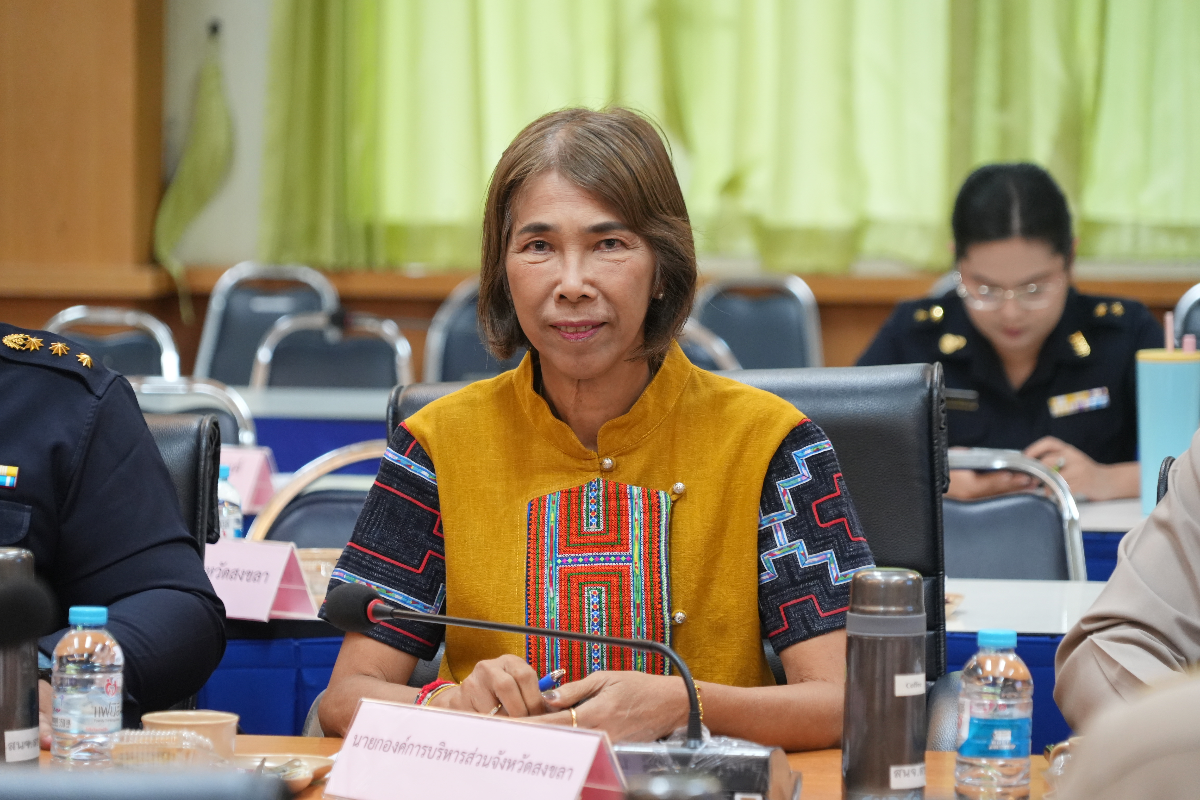 อบจ.สงขลา ร่วมการประชุม ก.บ.จ.สงขลา ครั้งที่ 6/2568 เพื่อติดตามผลการดำเนินงานและการเบิกจ่ายงบประมาณ
