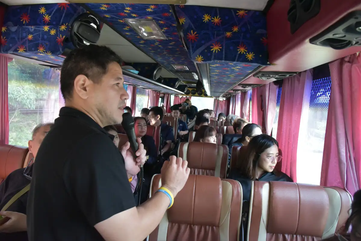 ภาพประกอบเนื้อหา 1 กฟผ. โรงไฟฟ้าจะนะ ให้การต้อนรับคณะศึกษาดูงานจาก คพรฟ. ปทุมธานี