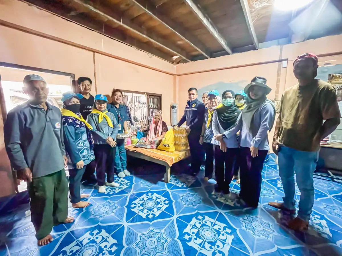 ภาพประกอบเนื้อหา 2 กฟผ. โรงไฟฟ้าจะนะร่วมจัดกิจกรรมโครงการเยี่ยมผู้ป่วยติดเตียงและผู้สูงอายุ ตำบลจะโหนง อำเภอจะนะ จังหวัดสงขลา ประจำเดือนกุมภาพันธ์ 2569